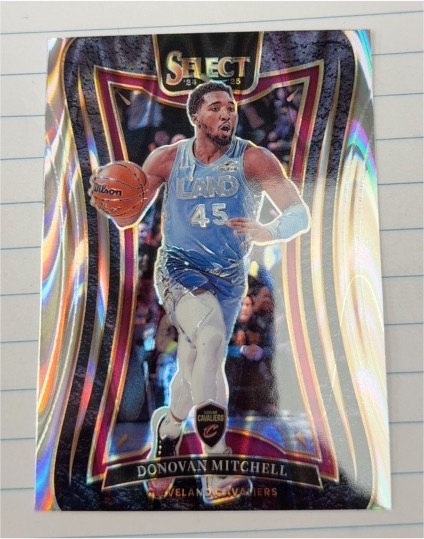 2024-25 Panini Select #317 Donovan Mitchell — front