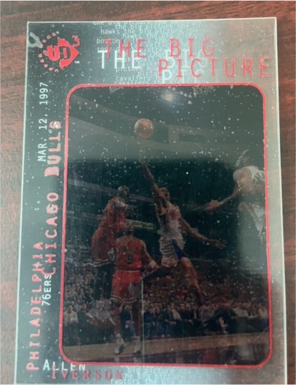 1997-98 Upper Deck UD3 #41 Allen Iverson — front