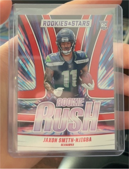 2023 Panini Rookies & Stars #RR-9 Jaxon Smith-Njigba Rookie Rush — front
