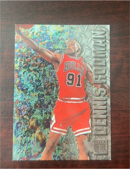 1996-97 Fleer Metal #15 Dennis Rodman — front