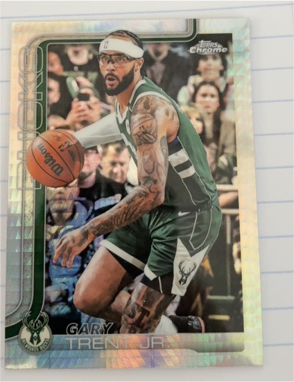 2025-26 Topps Chrome #110 Gary Trent Jr. — front