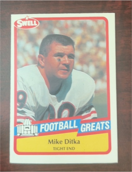 1989 Swell Greats #144 Mike Ditka — front