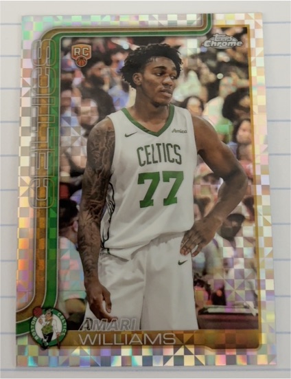 2025-26 Topps Chrome #297 Amari Williams — front