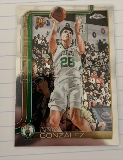 2025-26 Topps Chrome #278 Hugo Gonzalez — front