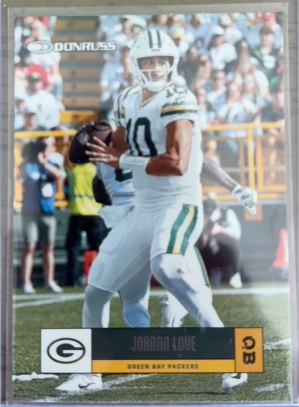 2025 Donruss Retro 2005 #R05-JDL Jordan Love — front