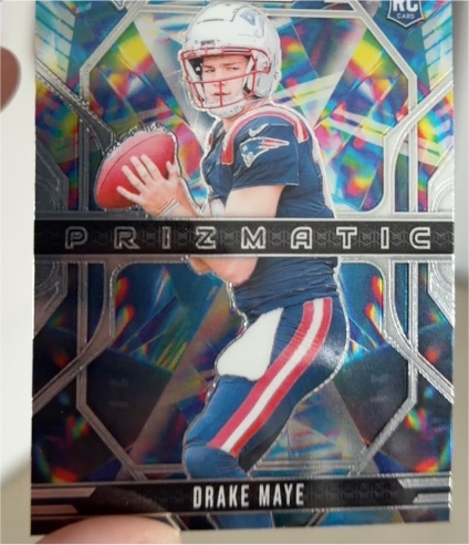 2024 Panini Prizm #2 Drake Maye Prizmatic — front