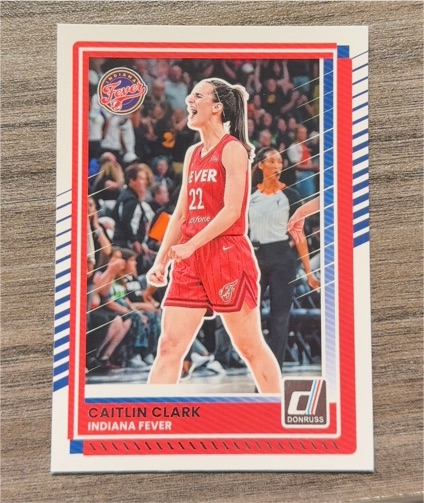 2025 Panini Donruss WNBA #47 Caitlin Clark — front
