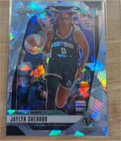2024 Panini Prizm WNBA #33 Jaylyn Sherrod — front