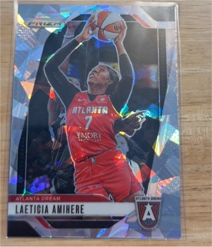 2024 Panini Prizm WNBA #54 Laeticia Amihere Ice Prizms — front