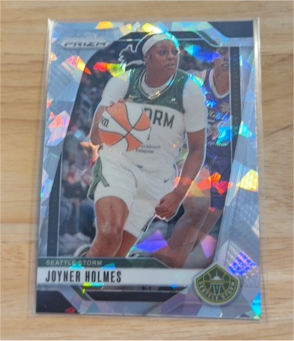 2024 Panini Prizm WNBA #9 Joyner Holmes Ice Prizm — front