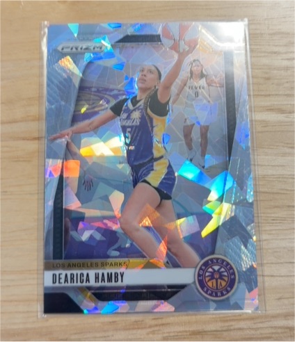 2024 Panini Prizm WNBA #19 Dearica Hamby — front