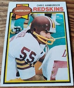 1979 Topps #375 Chris Hanburger — front
