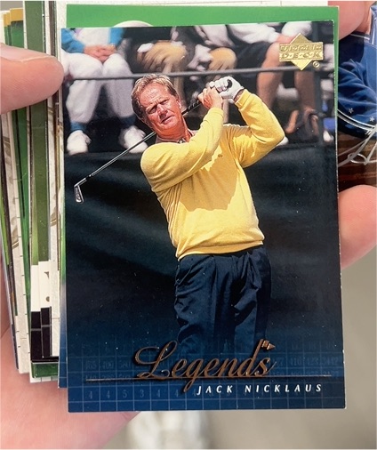 2001 Upper Deck Legends #53 Jack Nicklaus — front