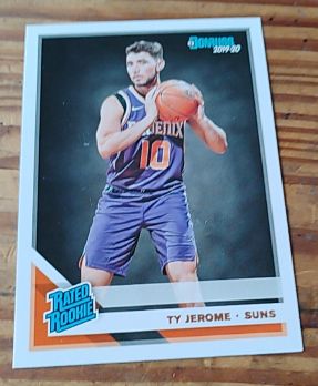 2019-20 Panini Donruss #222 Ty Jerome Phoenix Suns Rated Rookie — front