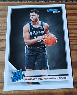 2019-20 Donruss #243 Quinndary Weatherspoon — front