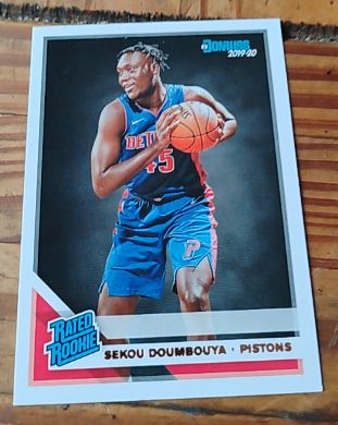 2019-20 Panini Donruss #214 Sekou Doumbouya — front