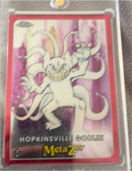 2022 Topps Chrome MetaZoo #100 Hopkinsville Goblin — front