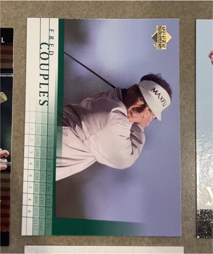 2001 Upper Deck #7 Fred Couples — front