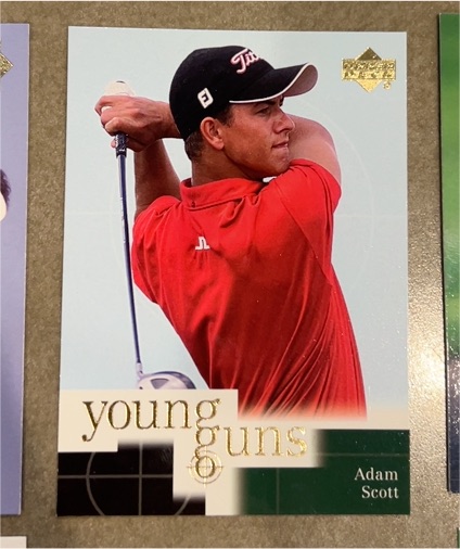 2001 Upper Deck Young Guns #70 Adam Scott — front