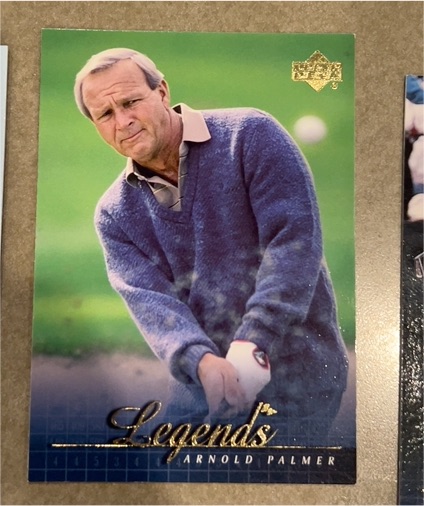2001 Upper Deck Legends #59 Arnold Palmer — front