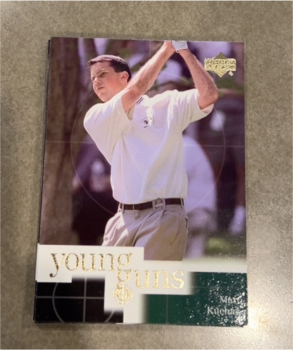 2001 Upper Deck #86 Matt Kuchar Young Guns Rookie Card — front