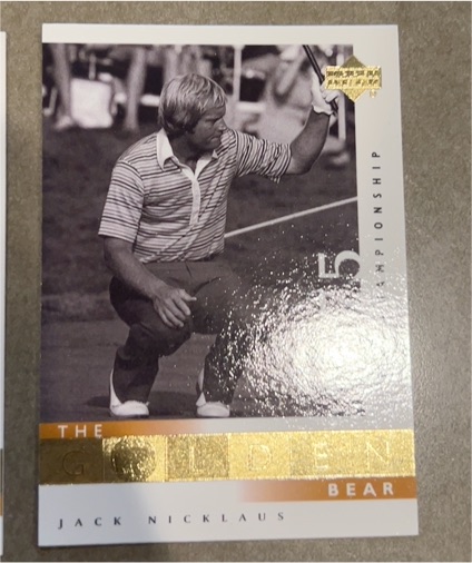 2001 Upper Deck The Golden Bear #119 Jack Nicklaus — front