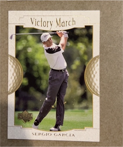 2001 Upper Deck Victory March #168 Sergio Garcia — front