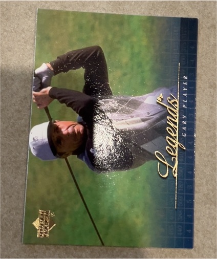 2001 Upper Deck Legends #54 Gary Player — front