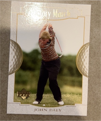 2001 Upper Deck Victory March #174 John Daly — front