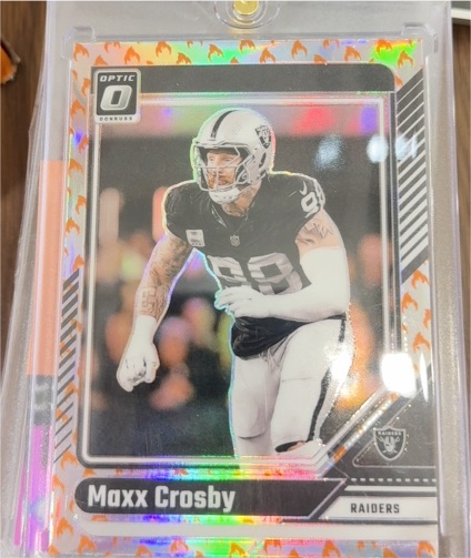 2024 Donruss Optic #105 Maxx Crosby — front