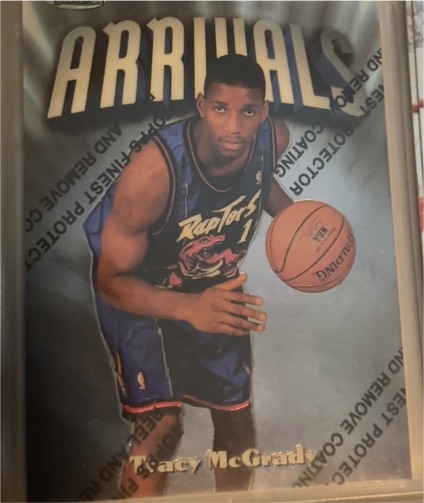 1997-98 Topps Finest Arrivals #294 Tracy McGrady — front