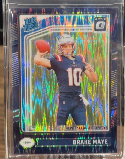 2024 Panini Donruss Optic #229 Drake Maye — front