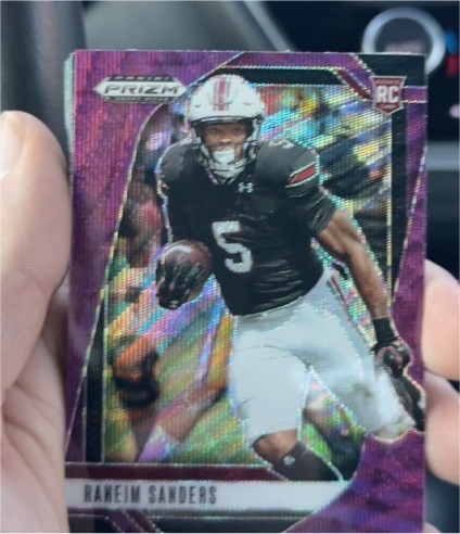 2025 Panini Prizm Draft Picks #113 Raheim Sanders — front