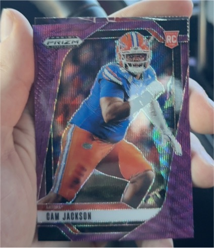 2025 Panini Prizm Draft Picks #26 Cam Jackson — front