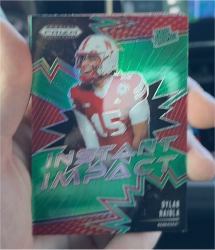 2025 Panini Prizm Draft Picks Instant Impact #II-DRA Dylan Raiola — front