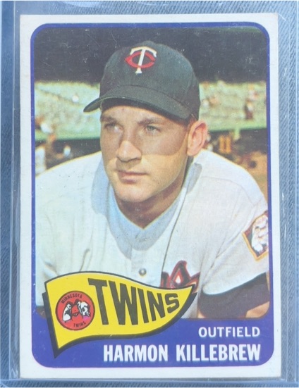 1965 Topps #400 Harmon Killebrew — front