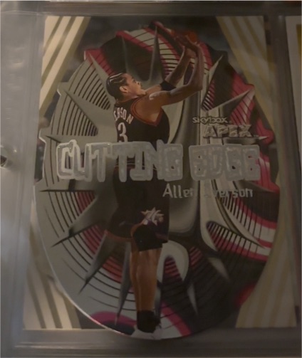 1999-00 Skybox Apex #1CE Allen Iverson Cutting Edge — front
