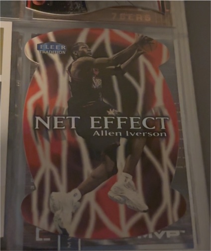 1999-2000 Fleer Tradition Net Effect #6NE Allen Iverson — front