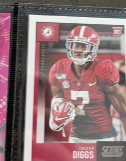 2020 Panini Score #336 Trevon Diggs — front