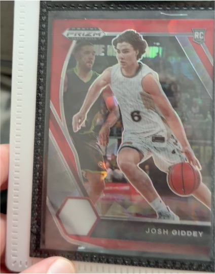 2021 Panini Prizm Draft Picks #17 Josh Giddey — front