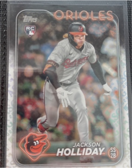 2024 Topps #697 Jackson Holliday — front