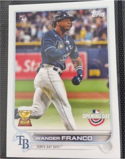 2022 Topps Opening Day #208 Wander Franco — front