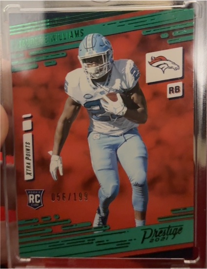 2021 Panini Prestige #226 Javonte Williams — front