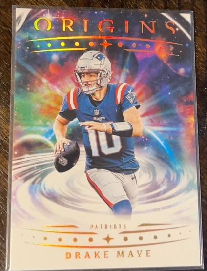 2025 Panini Origins #62 Drake Maye — front