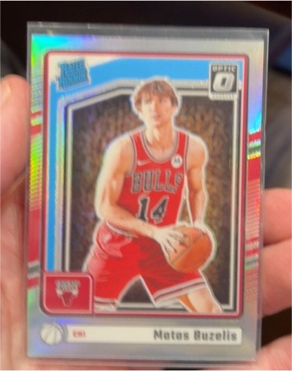2024-25 Donruss Optic #271 Matas Buzelis — front
