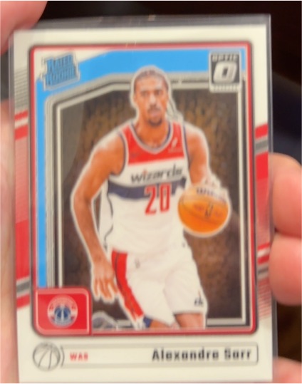 2024-25 Panini Donruss Optic #276 Alexandre Sarr — front