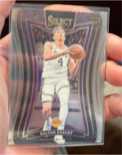 2024-25 Panini Select #373 Dalton Knecht — front