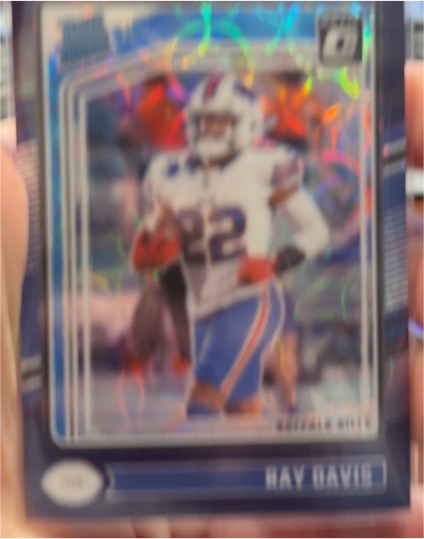 2024 Donruss Optic #283 Ray Davis — front