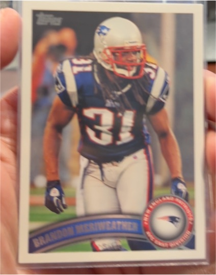 2011 Topps #23 Brandon Meriweather — front