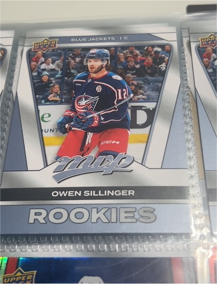 2025-26 Upper Deck MVP #223 Owen Sillinger — front